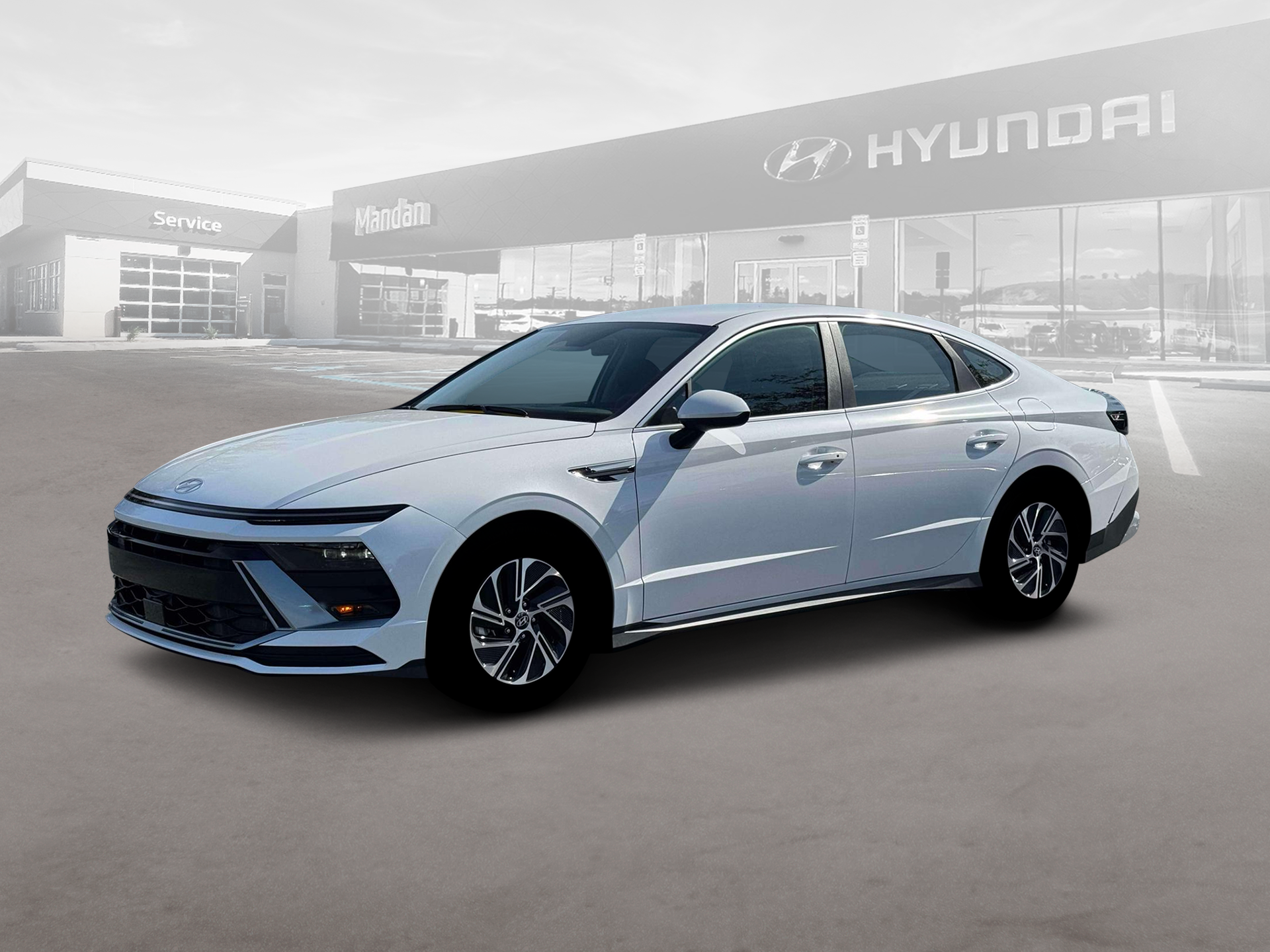 New 2026 White Hyundai Blue image 2