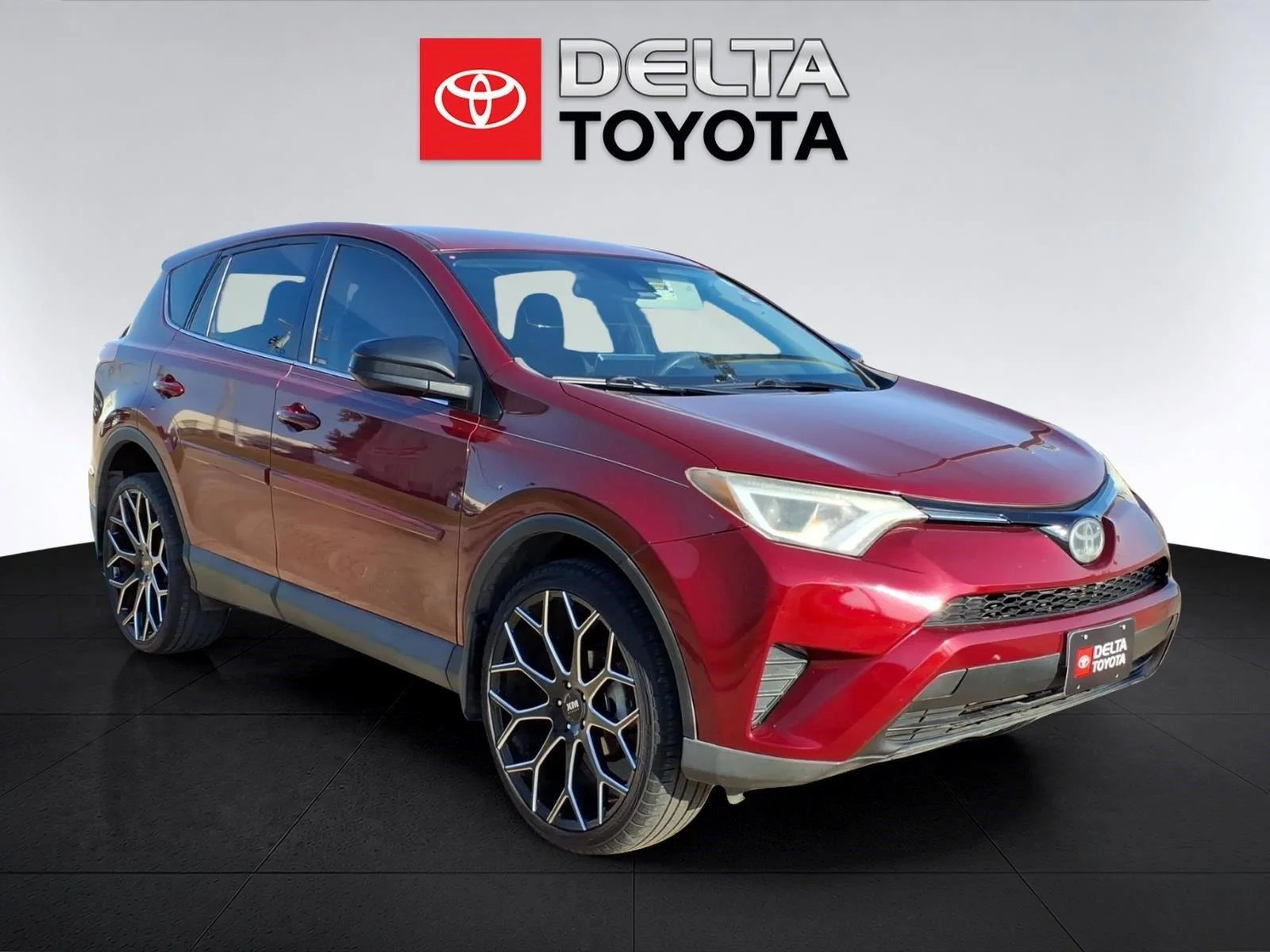Used 2018 Ruby Flare Pearl Toyota LE image 7