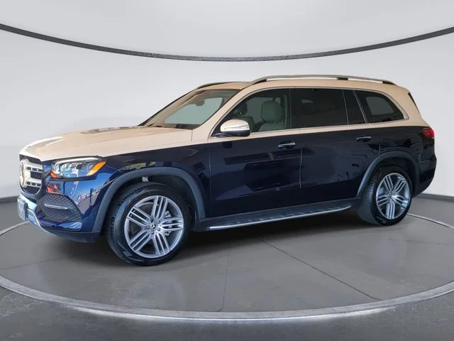 Used 2022 Blue Mercedes-Benz GLS 450 image 5