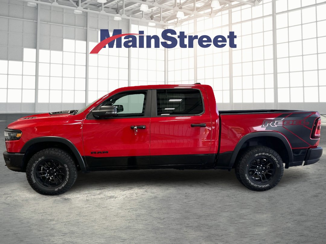 Used 2025 RAM Ram 1500 Pickup Rebel with VIN 1C6SRFLP9SN579822 for sale in Kansas City