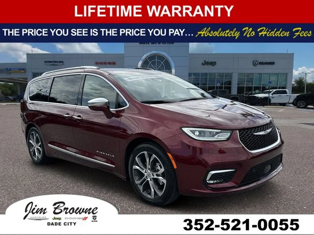 Used 2022 Red Chrysler Pinnacle image 1