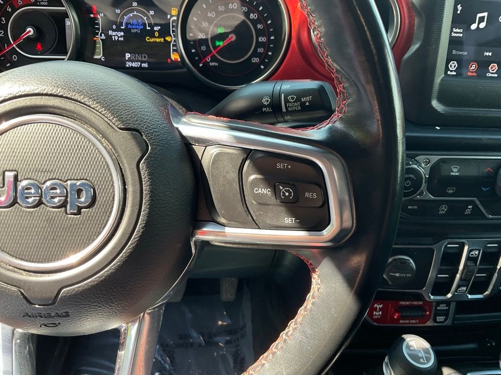 Used 2021 Red Jeep Unlimited Rubicon image 12