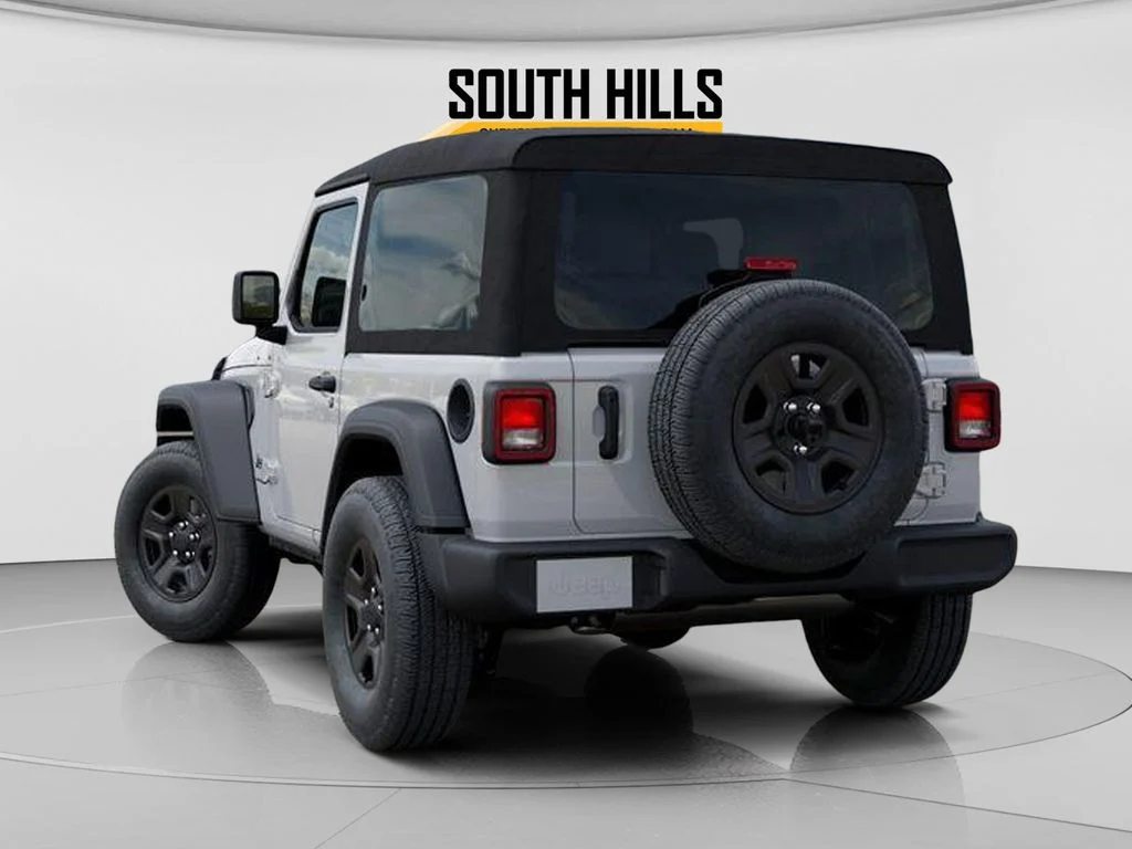 New 2026 Bright White Clear-Coat Exterior Paint Jeep Sport image 3