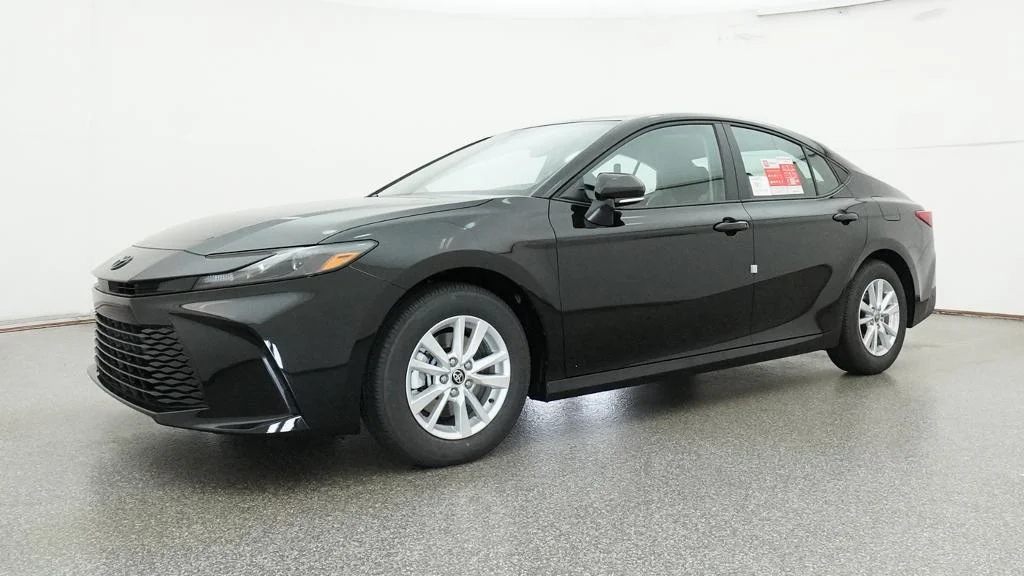 New 2026 Midnight Black Metallic Toyota LE image 6