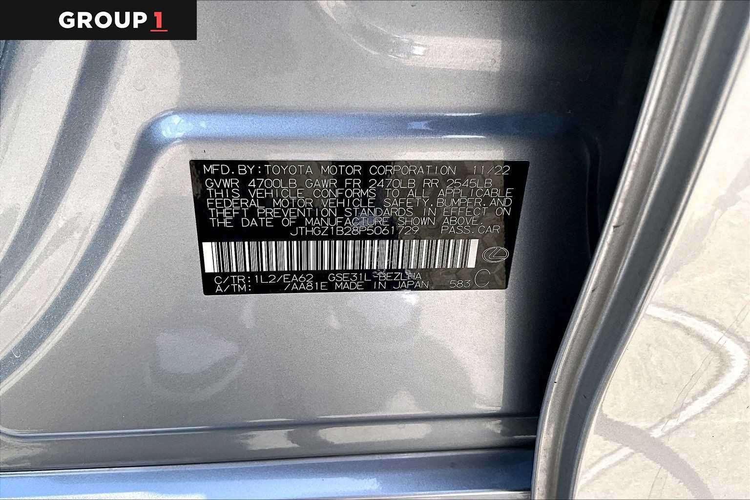 Used 2023 Iridium Lexus F SPORT image 35