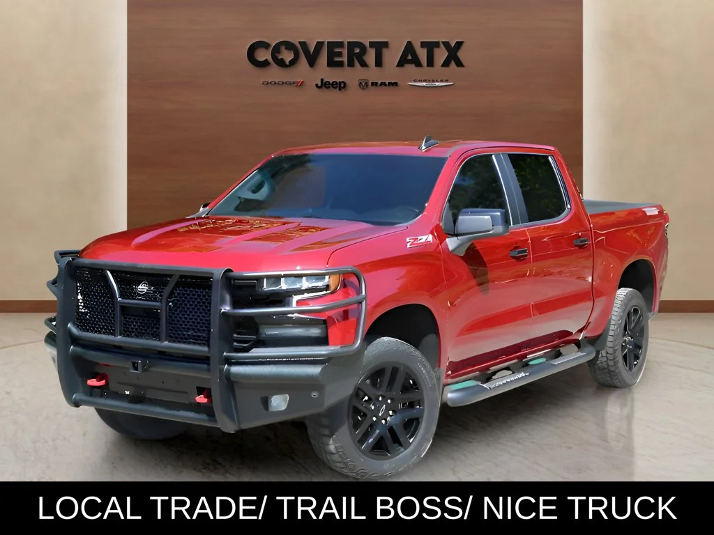 Used 2021 Red Chevrolet LT Trail Boss image 1