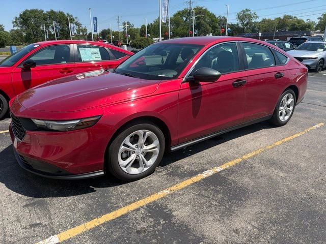 Certified Used 2025 Radiant Red Metallic Honda LX image 1