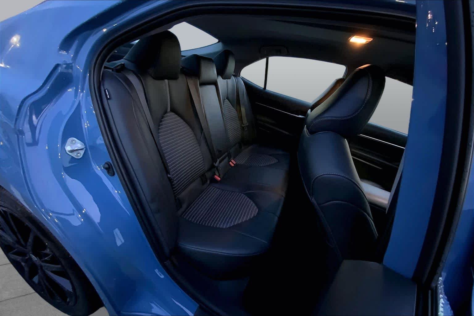 Used 2024 Cavalry Blue Toyota SE image 19