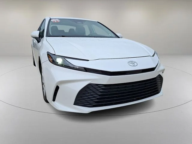 Used 2025 White Toyota LE image 2
