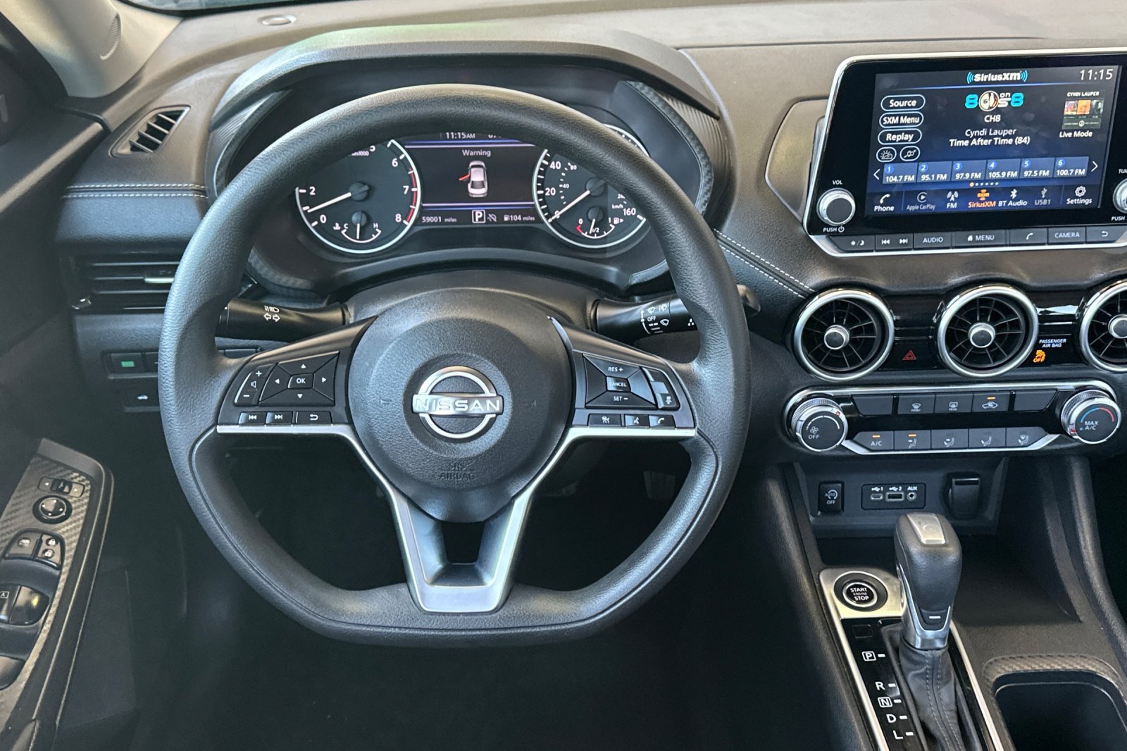 Used 2024 Super Black Nissan SV image 14