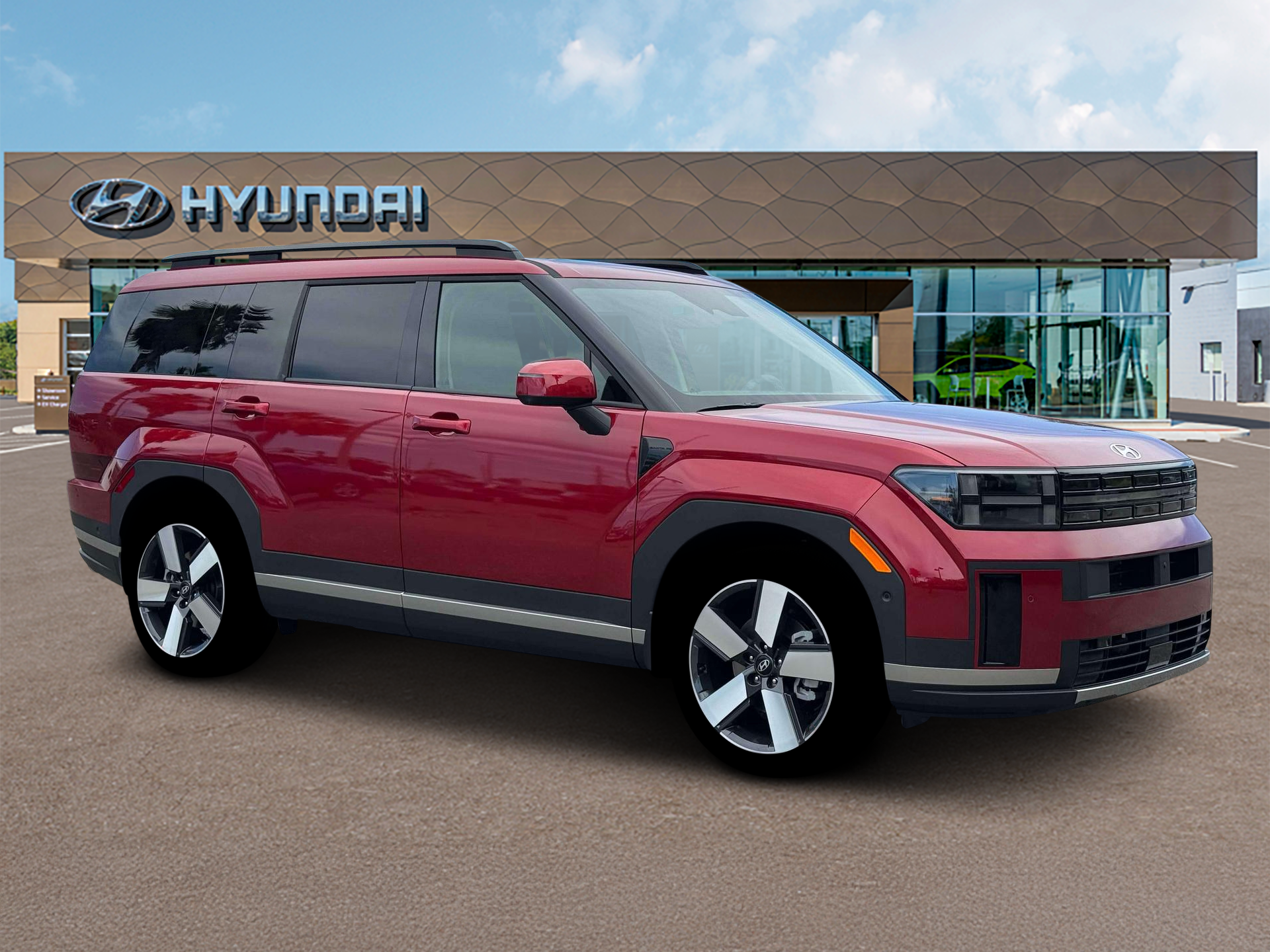 New 2026 Red Hyundai Limited FWD image 10