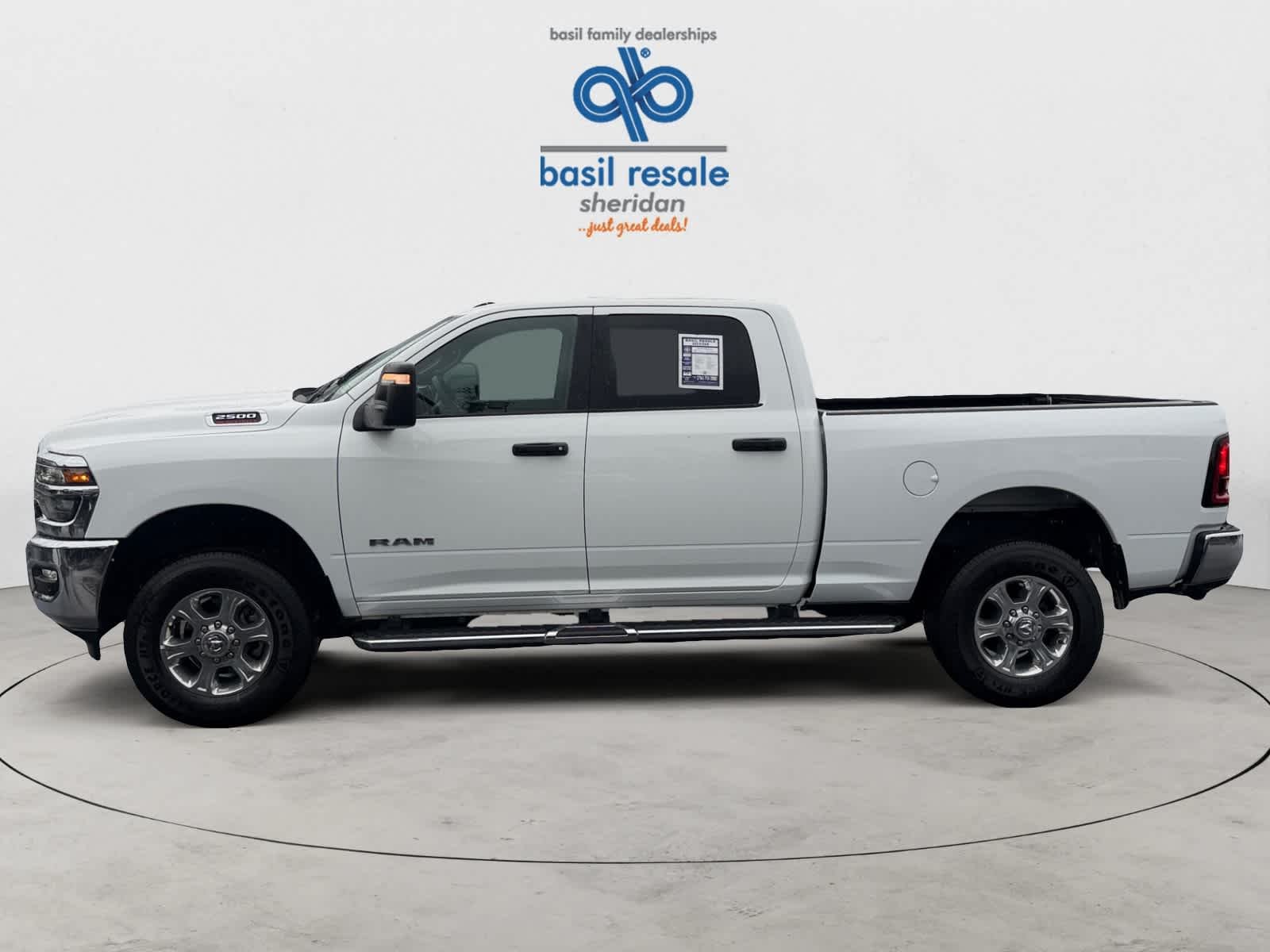 Used 2026 Bright White Clearcoat Ram Big Horn image 3