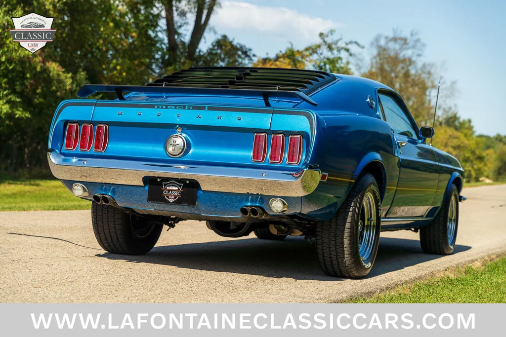 Used 1969 Blue Ford Mach 1 image 52
