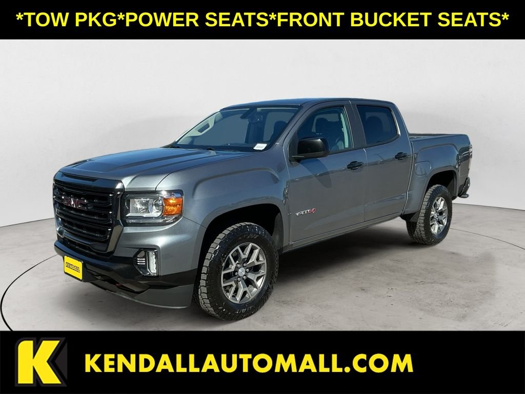 Certified Used 2022 Gray GMC AT4 w/Cloth image 1