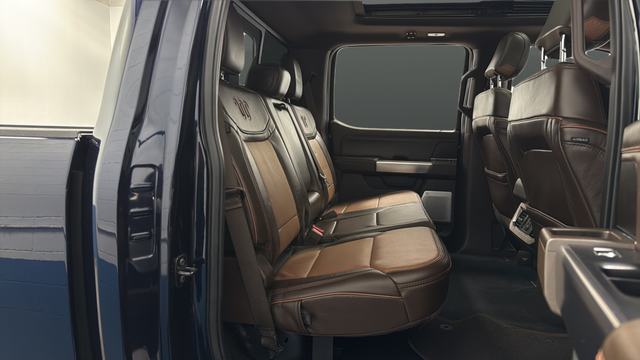 Used 2024 Antimatter Blue Metallic Ford King Ranch image 26