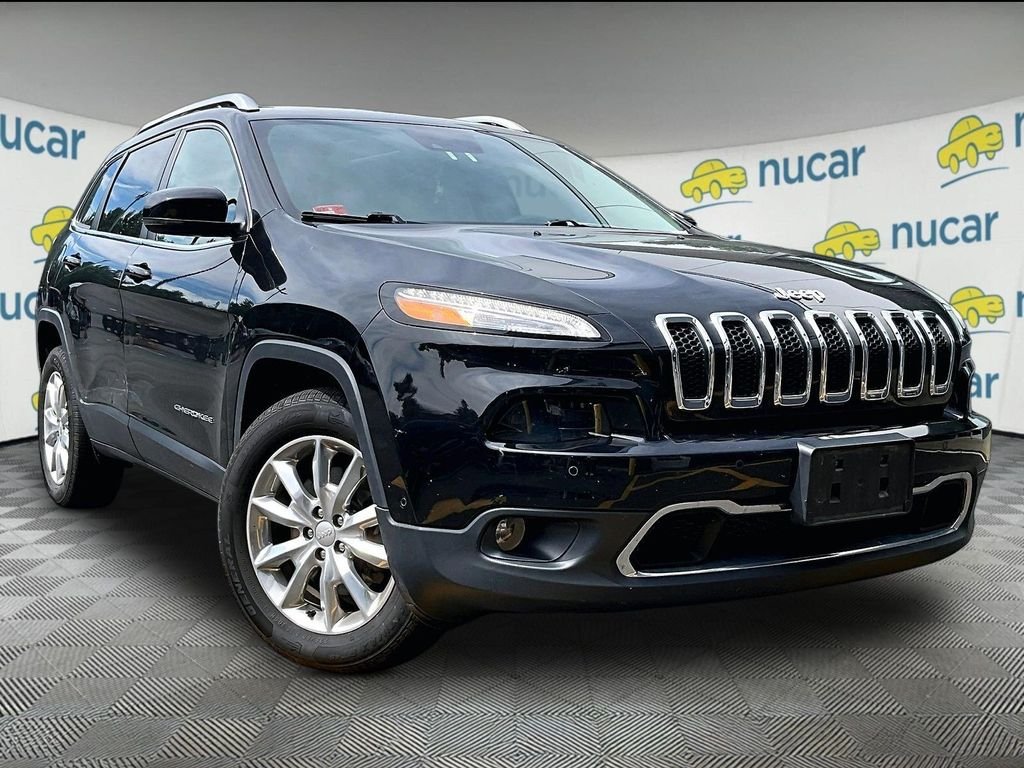 Used 2017 Black Jeep Limited image 1