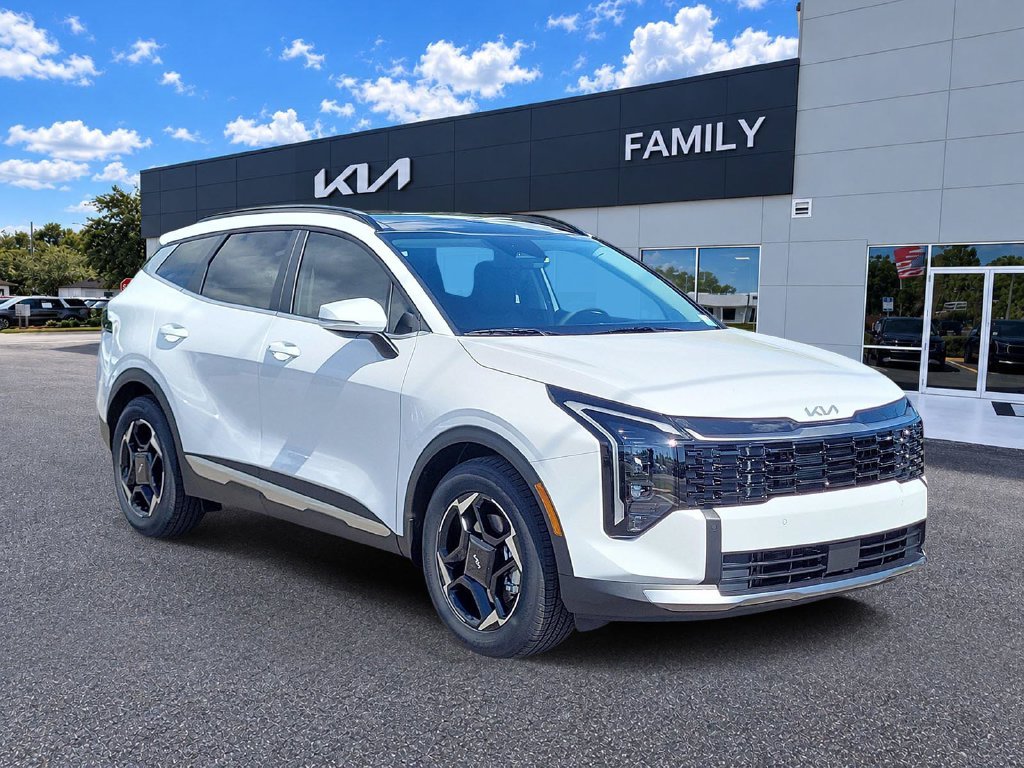 New 2026 Glacial White Pearl Kia EX image 1