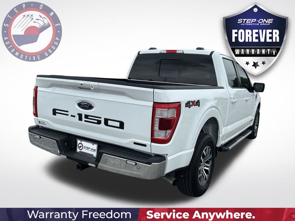 Used 2022 White Ford Lariat image 7