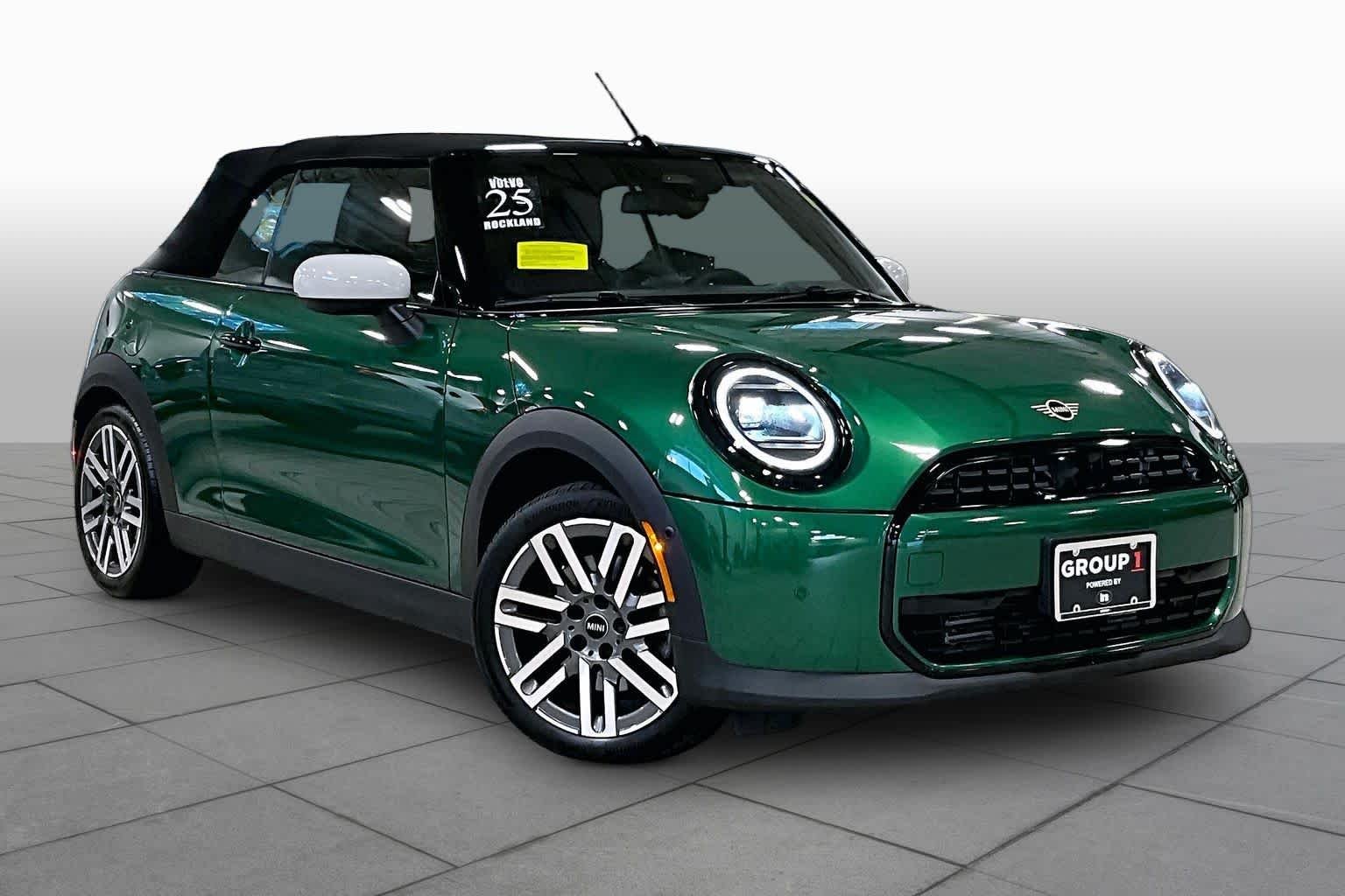Used 2025 British Racing Green IV Metallic MINI Cooper image 3