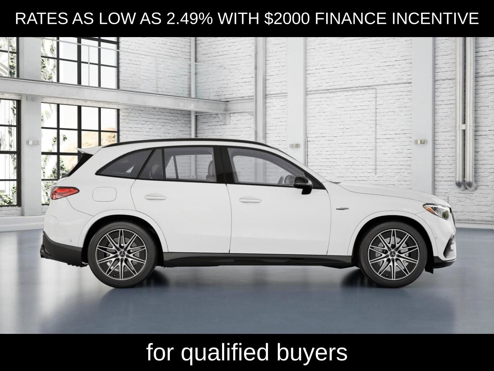 New 2026 Polar White Mercedes-Benz GLC 43 AMG® image 44