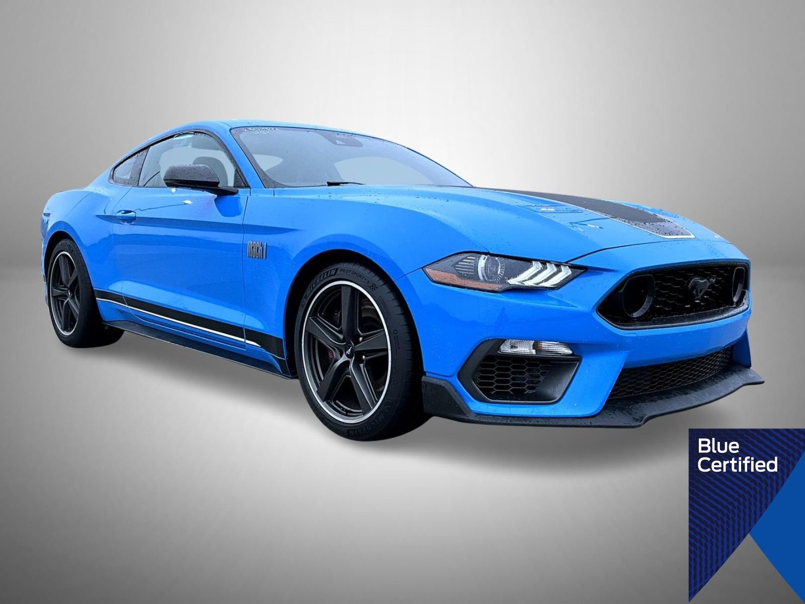 Certified Used 2023 Grabber Blue Ford Mach 1 image 3