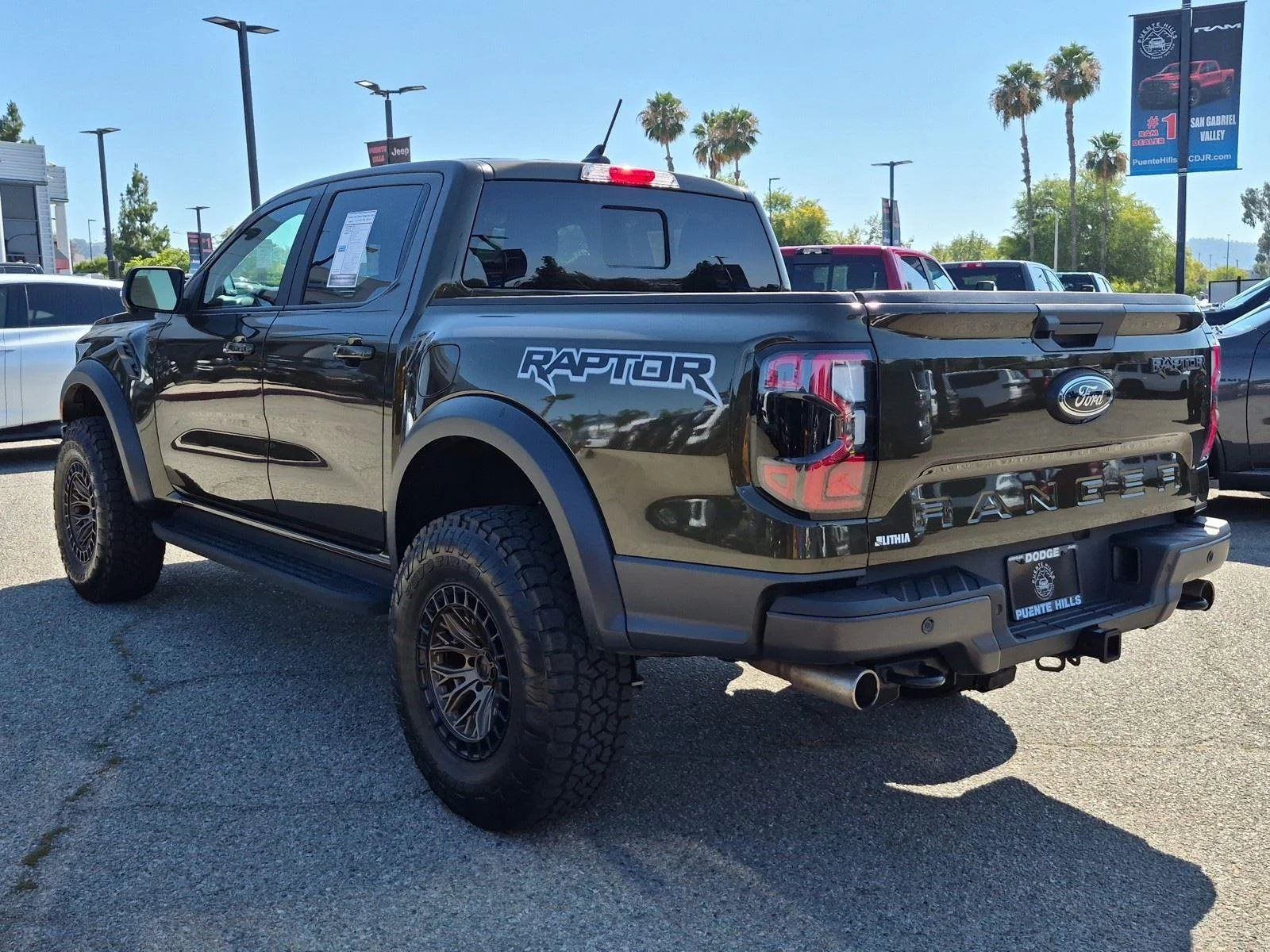 Used 2025 Shelter Green FORD RAPTOR image 4