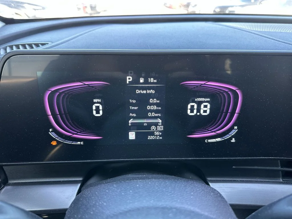 Used 2025 Black Kia EX image 17