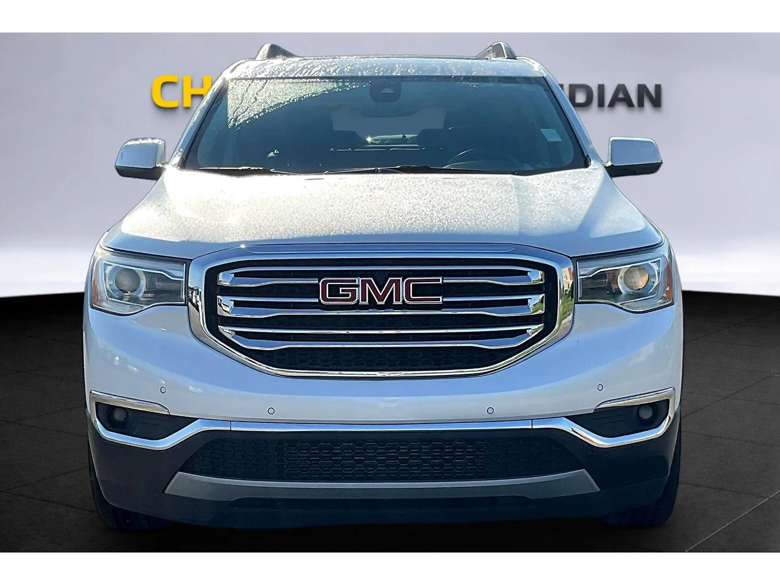 Used 2018 WHITE FROST TRICOAT GMC SLT image 3