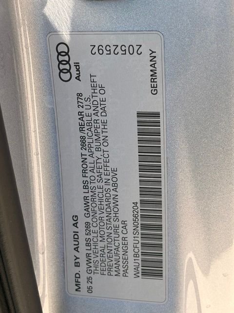 Used 2025 Silver Audi 2.0T Premium quattro image 26