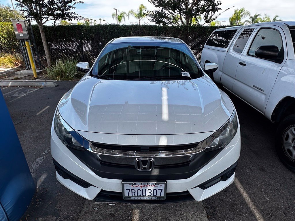 Used 2016 White Orchid Pearl Honda EX image 2