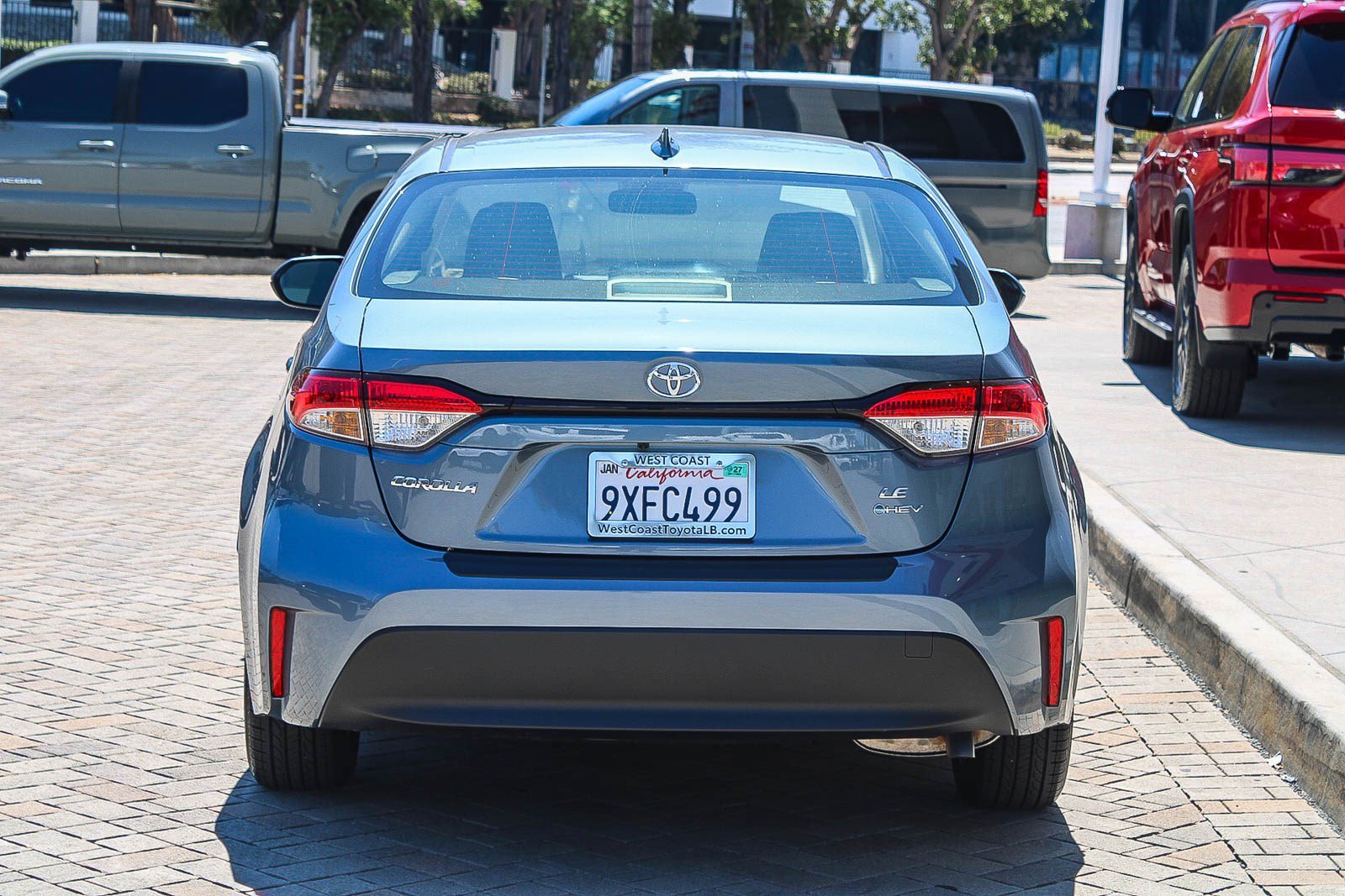 Certified Used 2026 Celestite Toyota Hybrid LE image 7