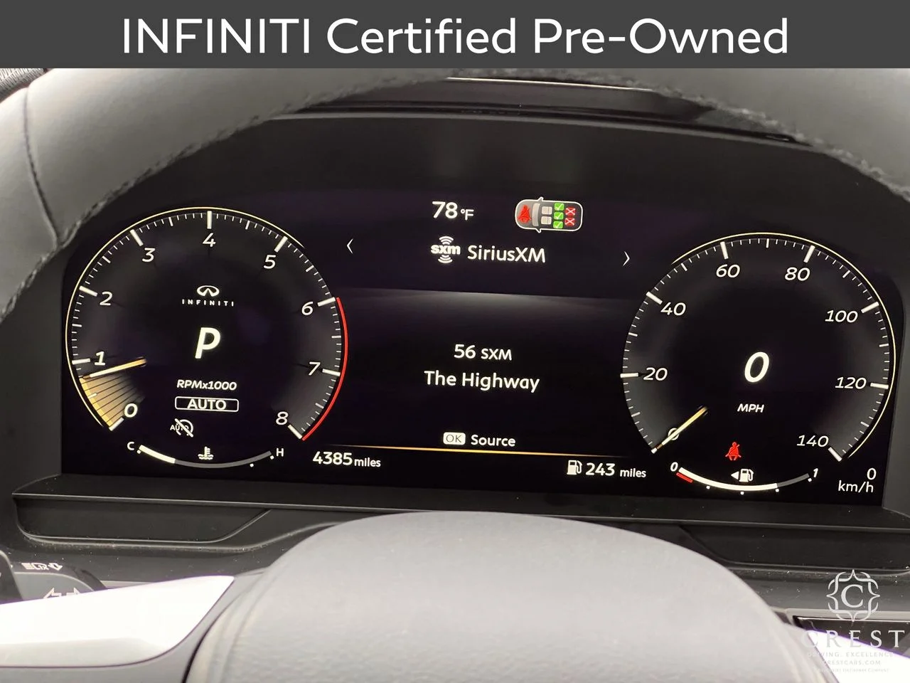 Certified Used 2026 Mineral Black INFINITI LUXE image 15