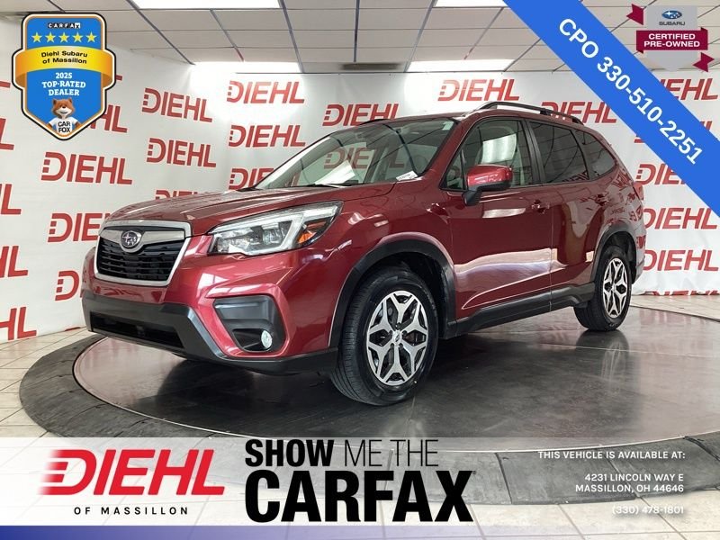 Used 2021 Red Subaru Premium image 5