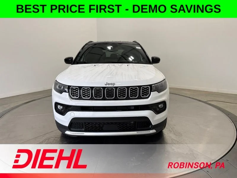New 2026 Bright White Clearcoat Jeep Limited image 2
