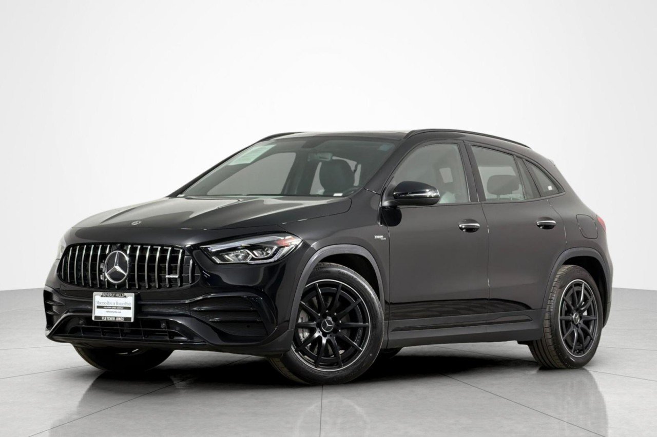 Used 2022 Cosmos Black Metallic Mercedes-Benz AMG® GLA 35 image 1