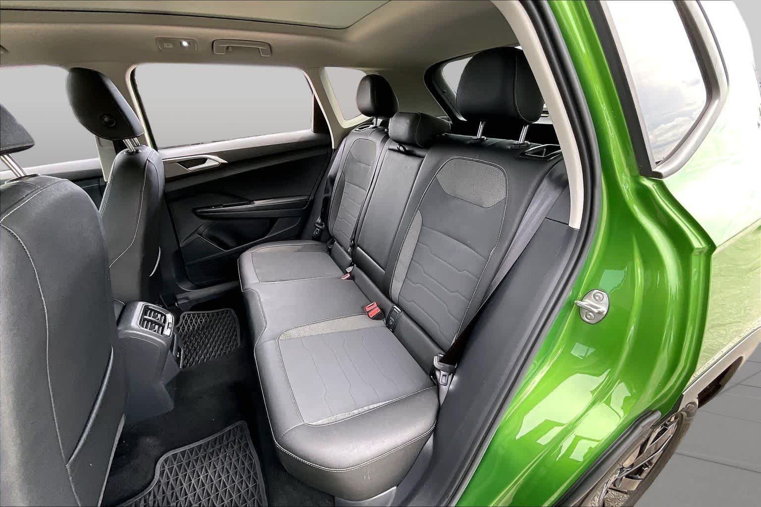 Used 2025 Bright Moss Green w/ Deep Black Roof Volkswagen SE Black image 19