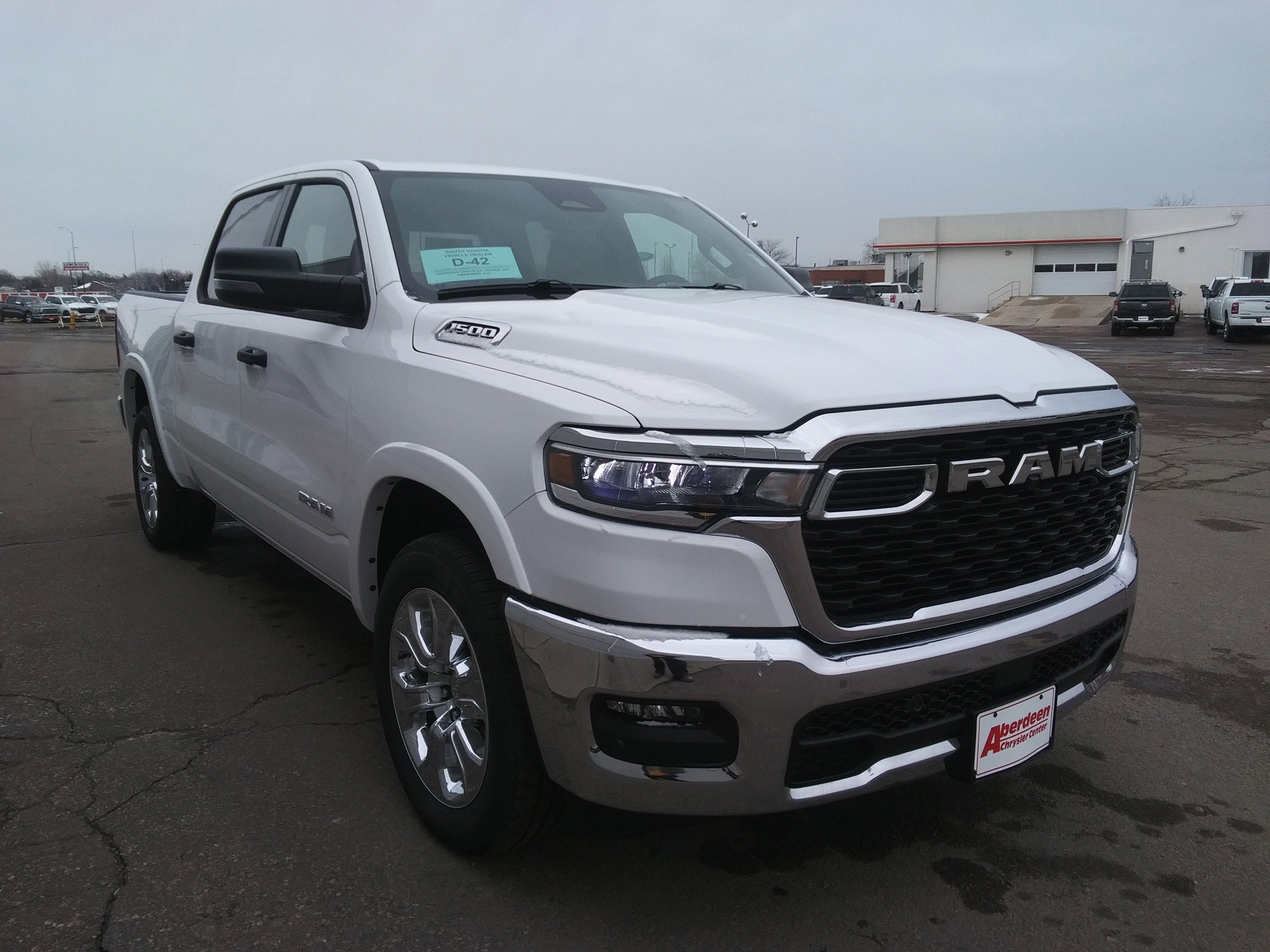 New 2026 Bright White Clearcoat RAM Big Horn/Lone Star image 5