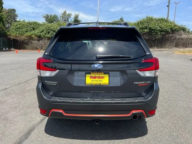 Used 2021 Magnetite Gray Metallic Subaru Sport image 6