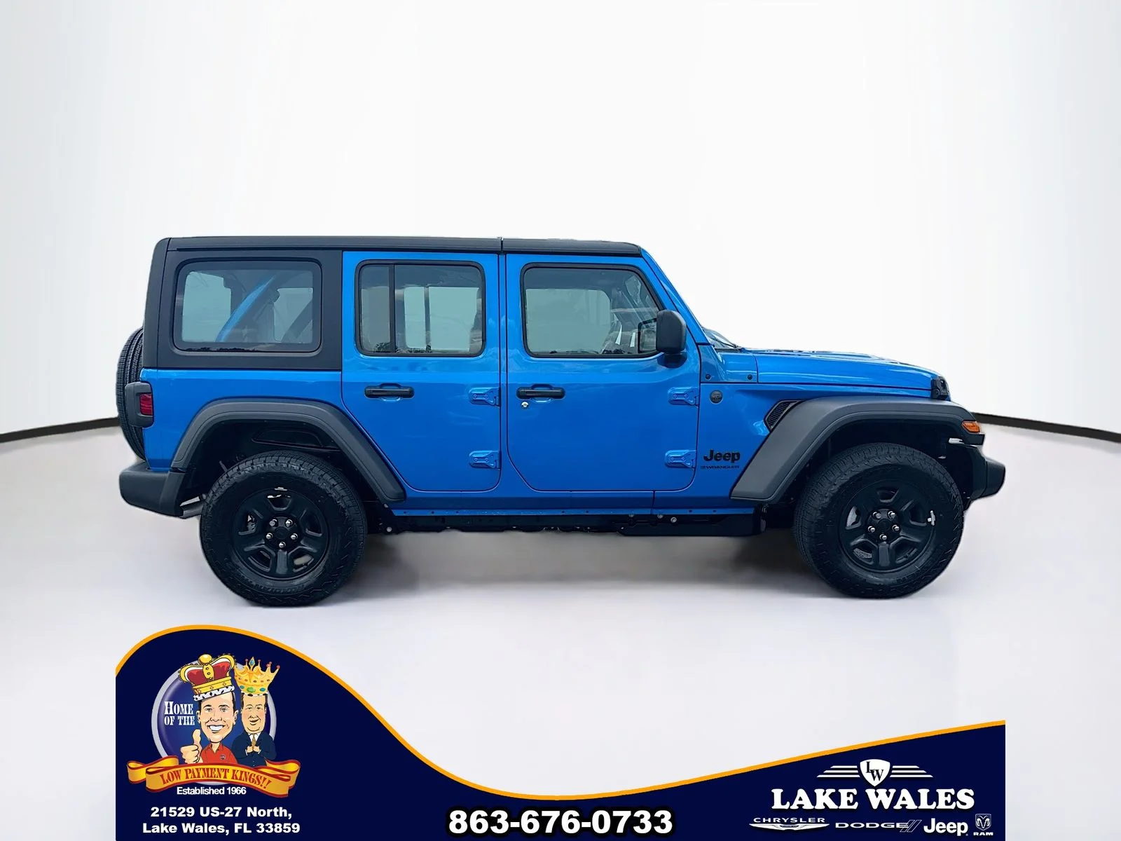 New 2026 Hydro Blue Pearl-Coat Exterior Paint Jeep Sport image 7