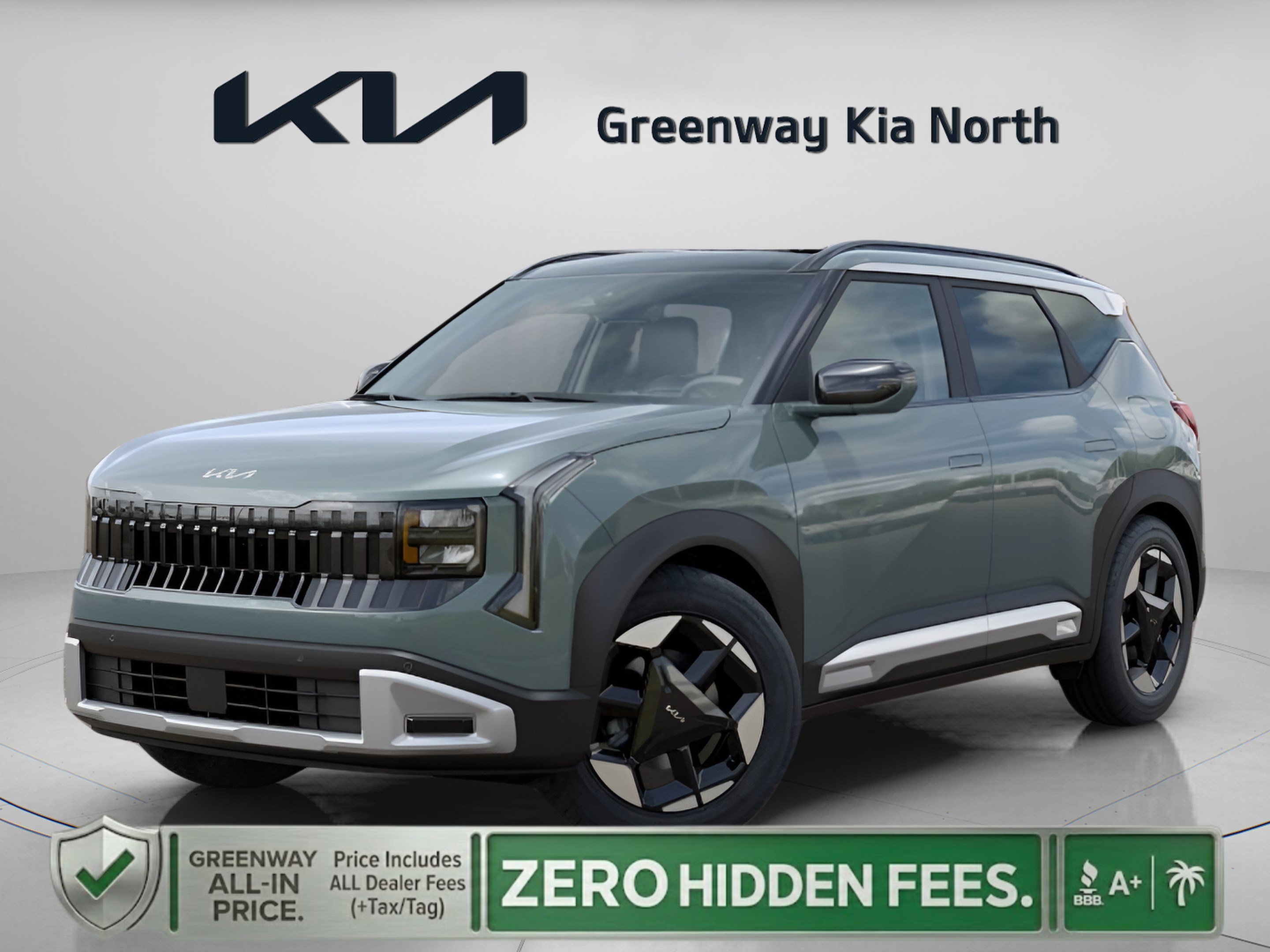 New 2027 Iceberg Green Kia EX image 3