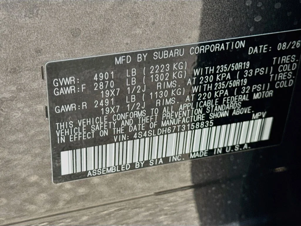 New 2026 Gray Subaru Sport image 42