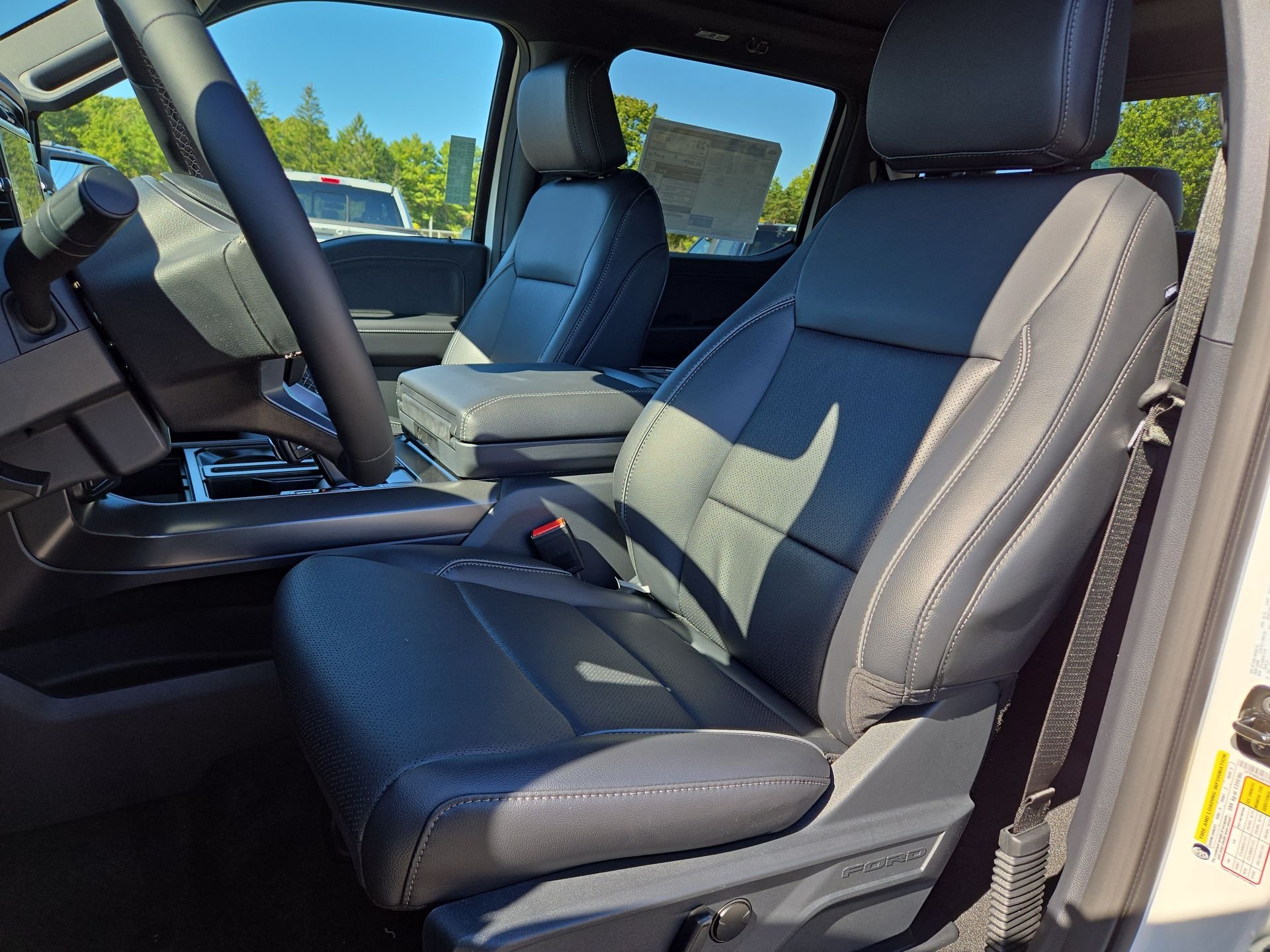 New 2026 Star White Metallic Tri-Coat Ford Lariat® image 6