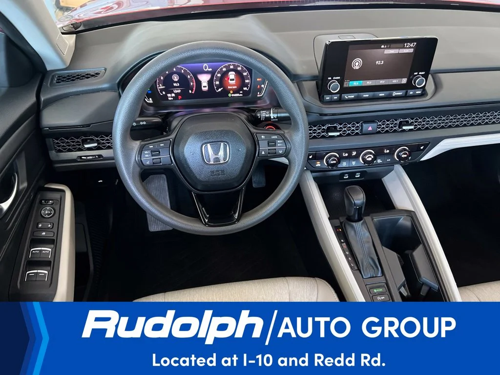 Certified Used 2024 Radiant Red Metallic Honda 1.5T EX image 13