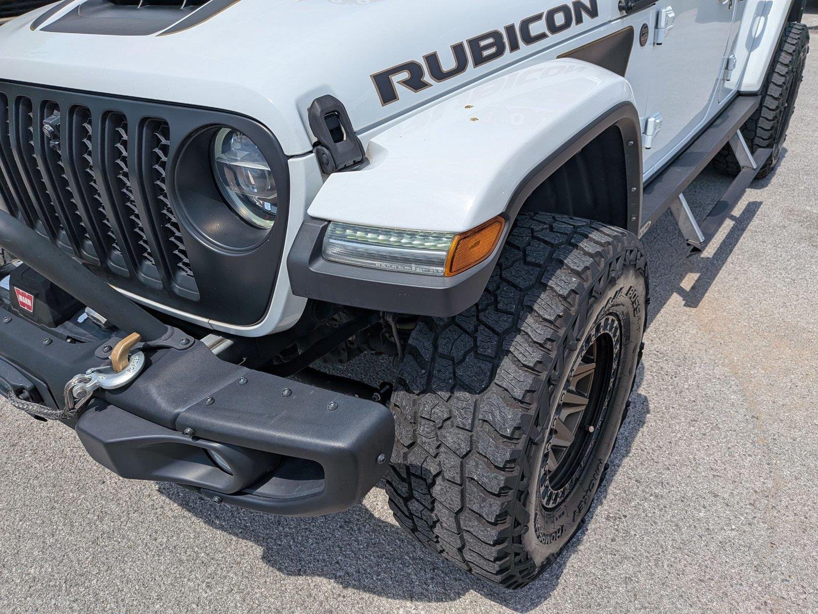 Used 2021 Bright White Clearcoat Jeep Unlimited Rubicon 392 image 10