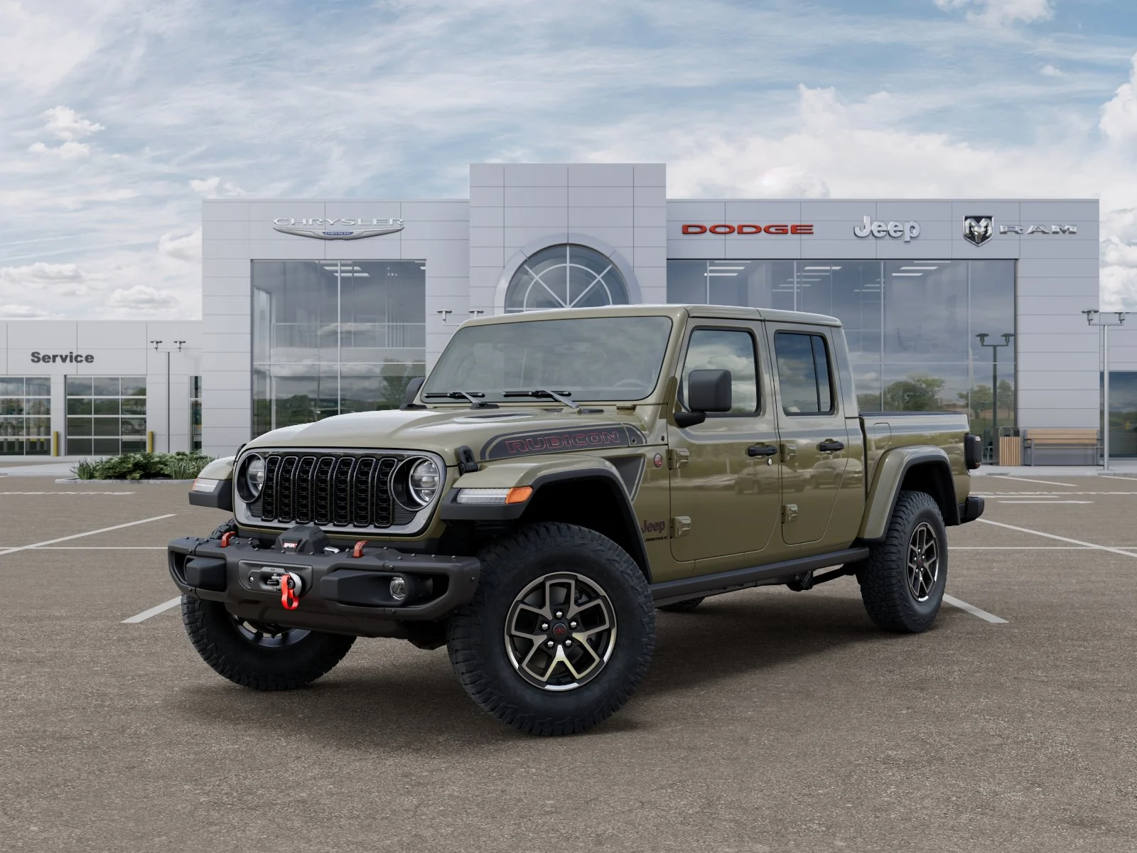 New 2026 Green Jeep Shadow Ops image 1