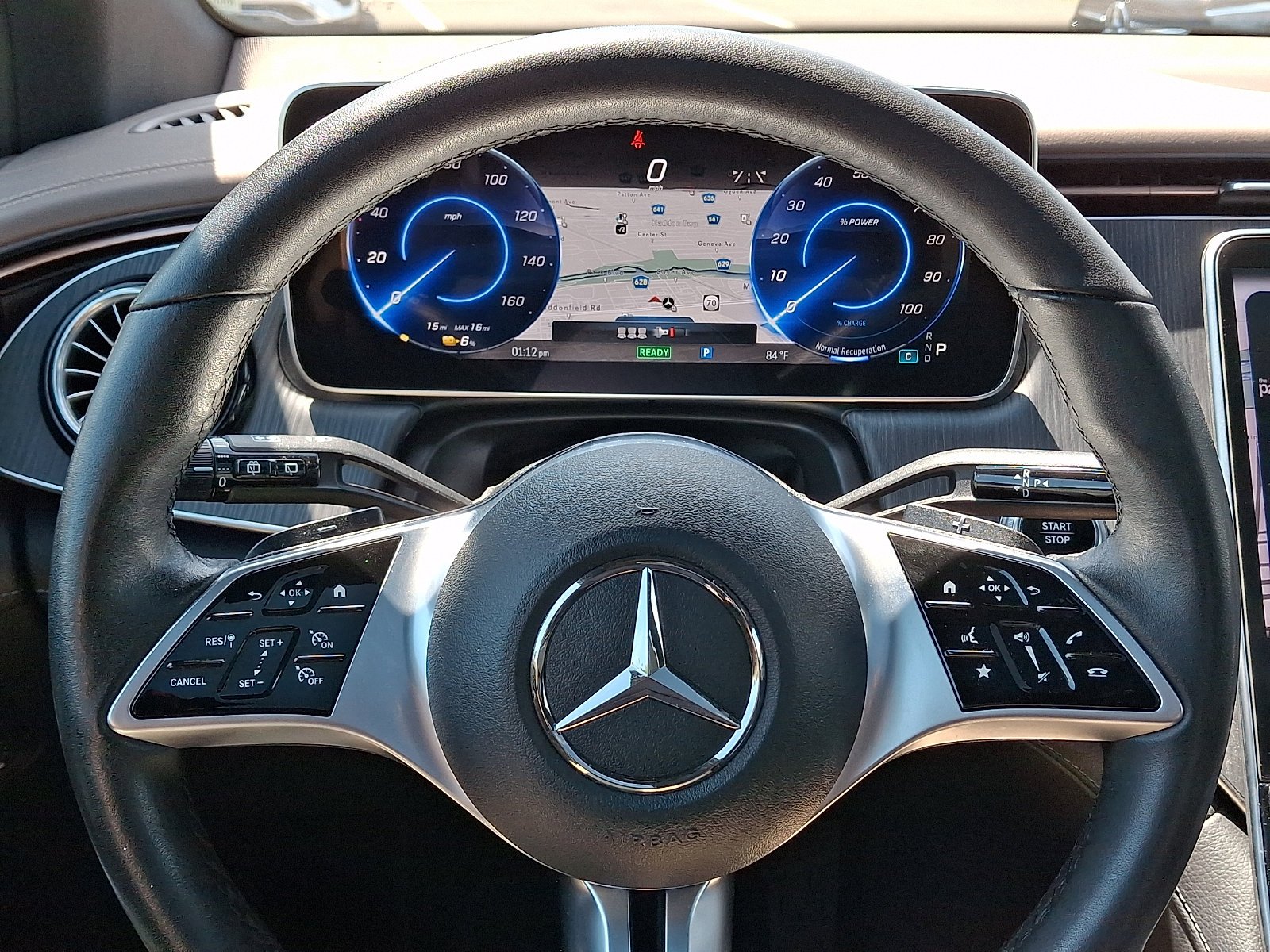 Used 2023 Obsidian Black Metallic   197 Mercedes-Benz EQE 350 image 20