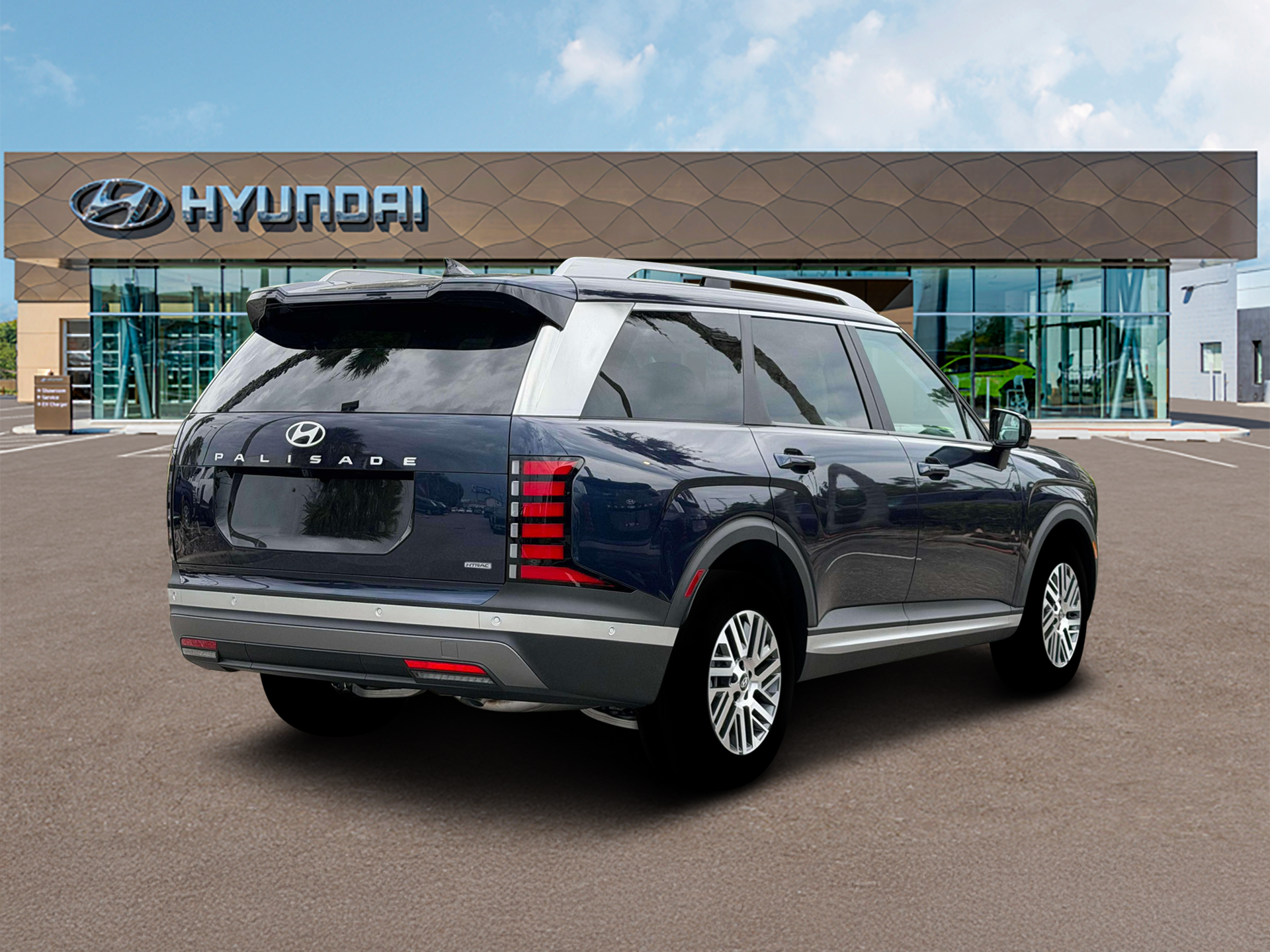 New 2026 Blue Hyundai SEL Premium AWD image 7