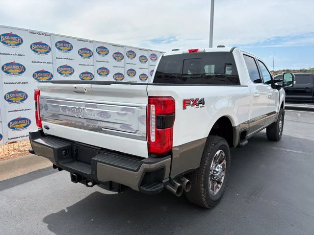 New 2026 Star White Metallic Tri-Coat Ford King Ranch image 4