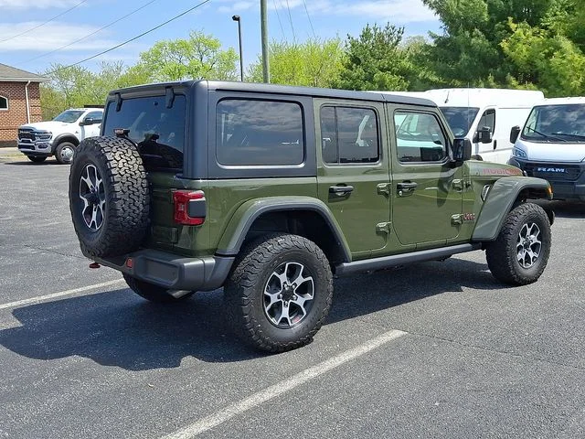 Used 2021 Green Jeep Unlimited Rubicon image 11