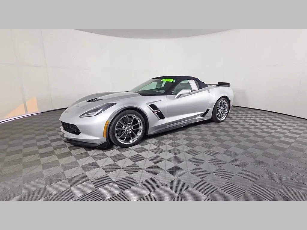 Certified Used 2019 Blade Silver Metallic Chevrolet Grand Sport 2LT image 46